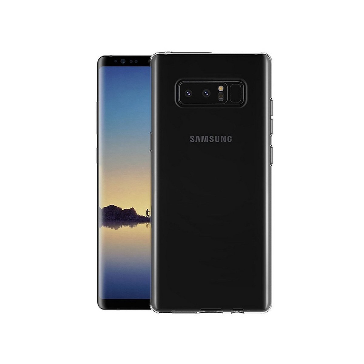 Funda Gel Tpu Fina Ultra-Thin 0,3mm Transparente para Samsung Galaxy Note 8