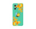 Funda Silicona Líquida Verde para Realme GT NEO 2 5G diseño Abeja Dibujos