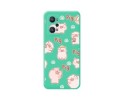 Funda Silicona Líquida Verde para Realme GT NEO 2 5G diseño Cerdos Dibujos