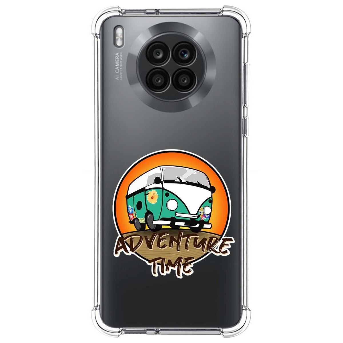 Funda Silicona Antigolpes para Huawei Honor 50 Lite 5G / Nova 8i diseño Adventure Time Dibujos