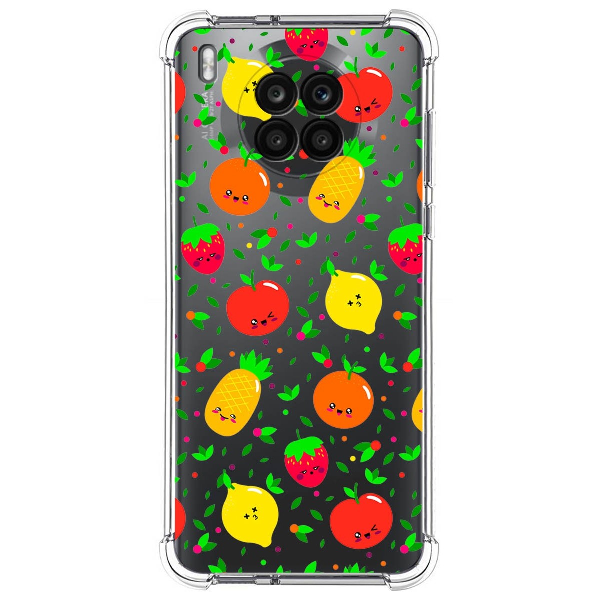 Funda Silicona Antigolpes para Huawei Honor 50 Lite 5G / Nova 8i diseño Frutas 01 Dibujos