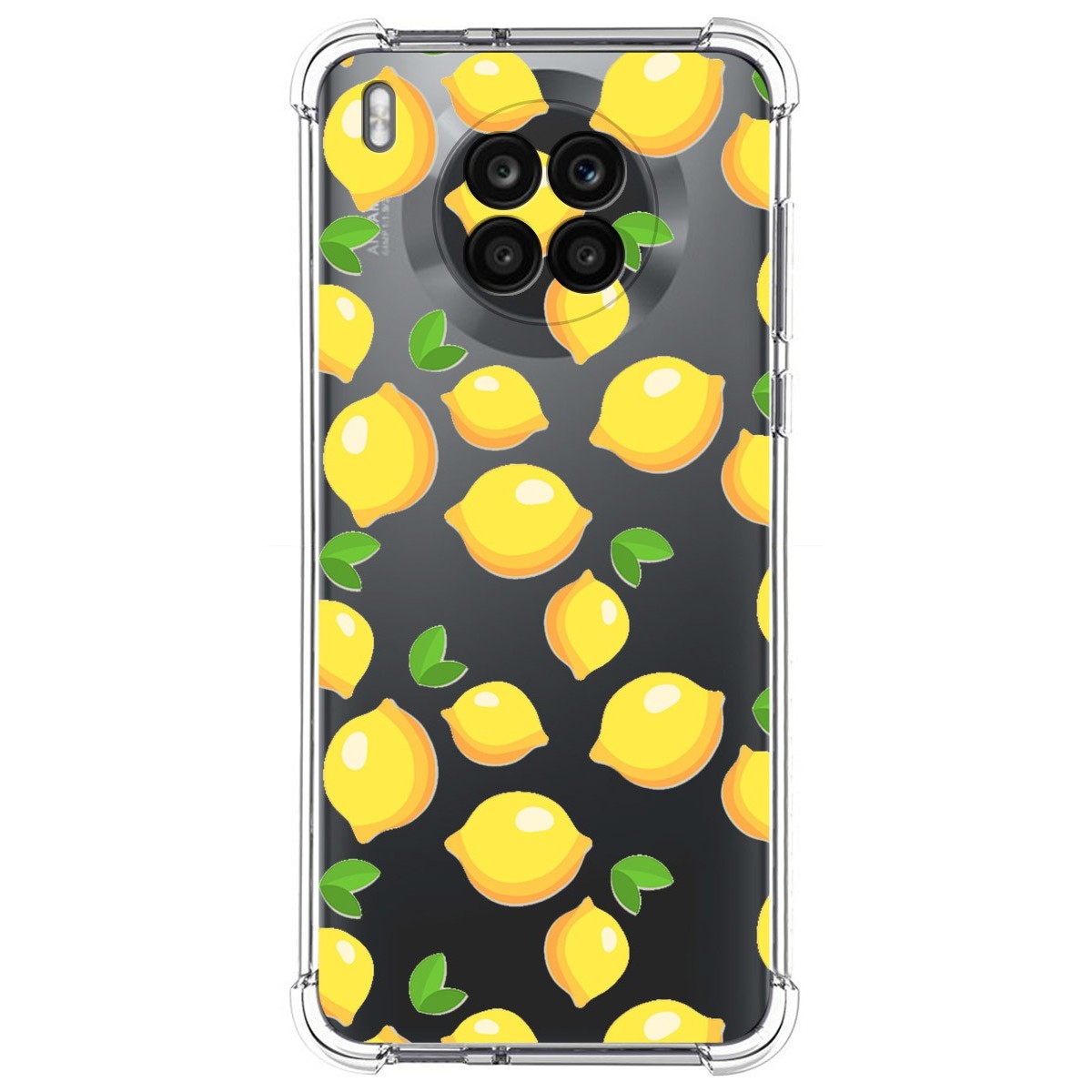 Funda Silicona Antigolpes para Huawei Honor 50 Lite 5G / Nova 8i diseño Limones Dibujos