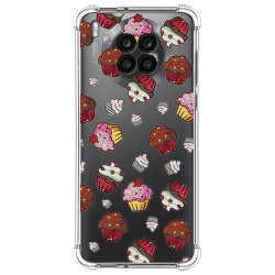 Funda Silicona Antigolpes para Huawei Honor 50 Lite 5G / Nova 8i diseño Muffins Dibujos