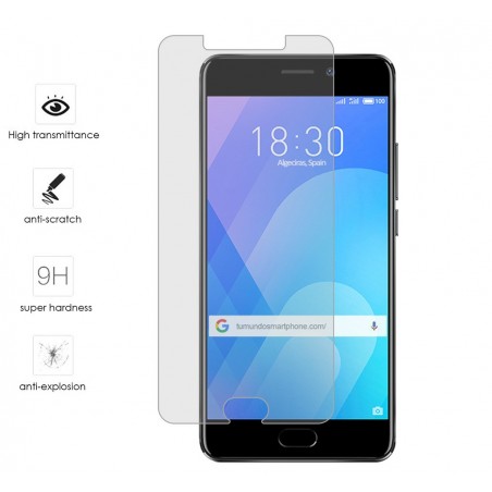 Protector Cristal Templado para Meizu M6 Note