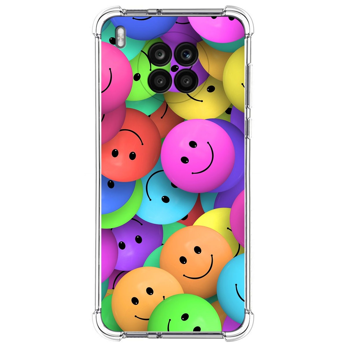 Funda Silicona Antigolpes para Huawei Honor 50 Lite 5G / Nova 8i diseño Smile Dibujos