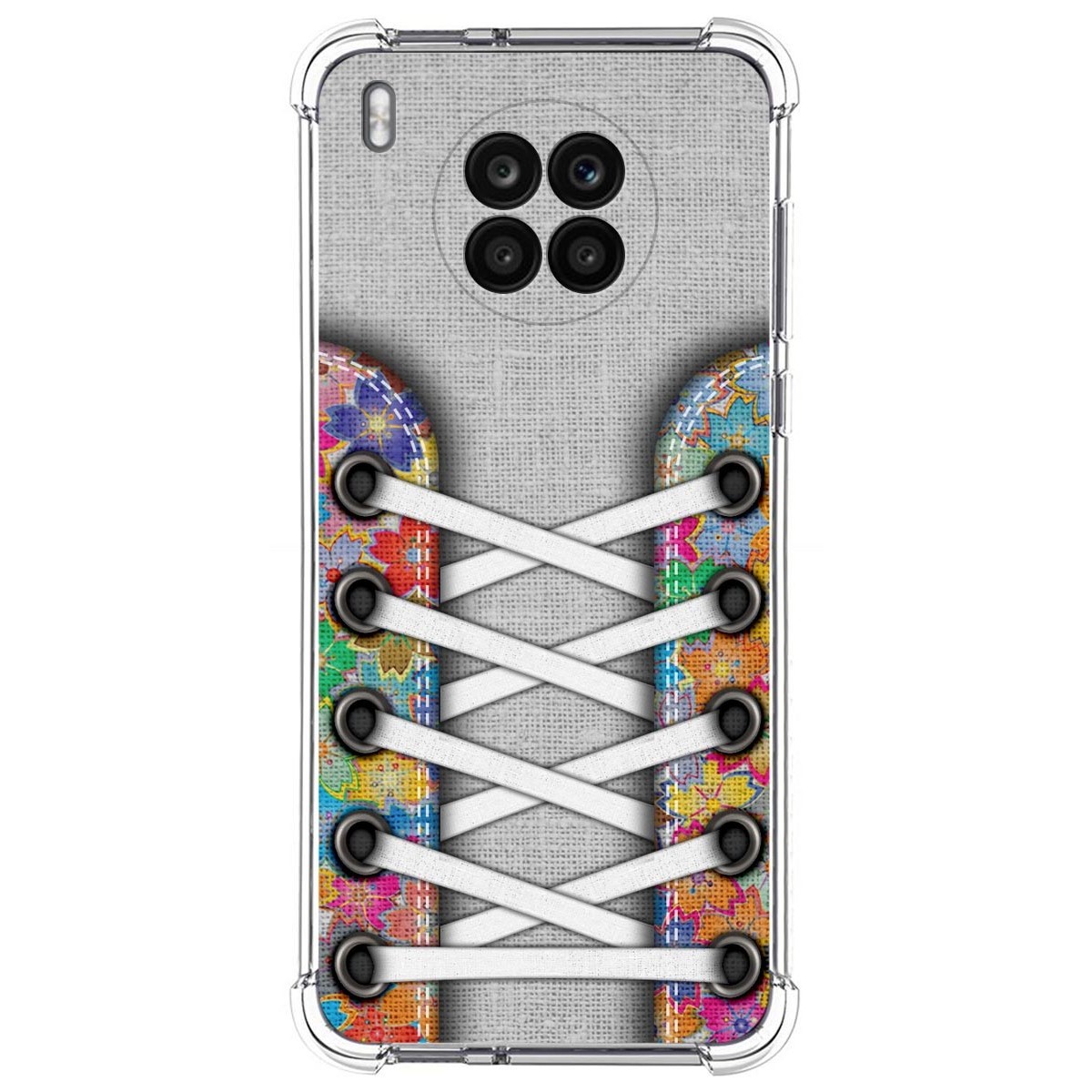 Funda Silicona Antigolpes para Huawei Honor 50 Lite 5G / Nova 8i diseño Zapatillas 04 Dibujos