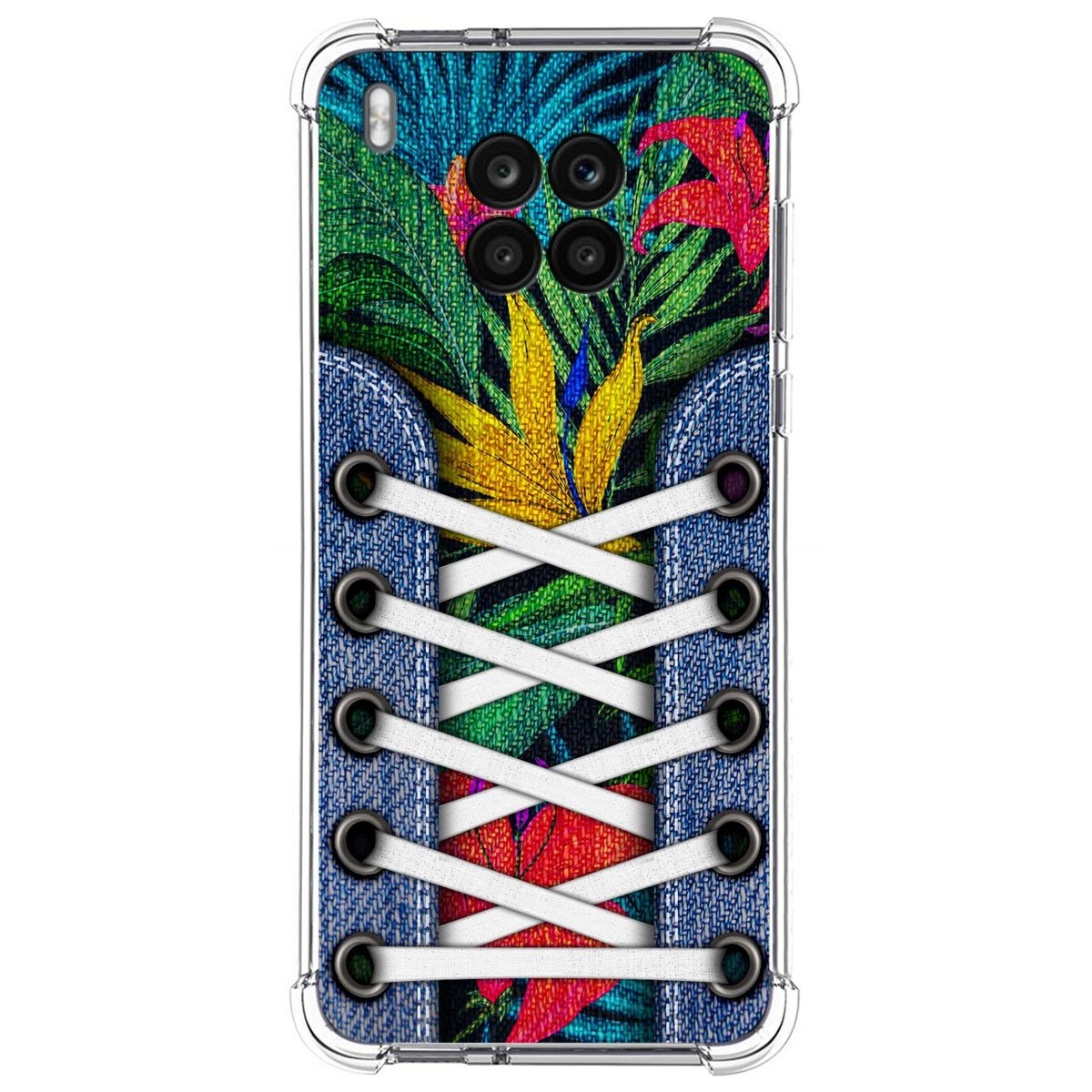 Funda Silicona Antigolpes para Huawei Honor 50 Lite 5G / Nova 8i diseño Zapatillas 12 Dibujos
