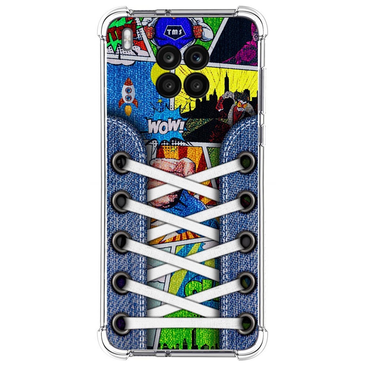 Funda Silicona Antigolpes para Huawei Honor 50 Lite 5G / Nova 8i diseño Zapatillas 14 Dibujos