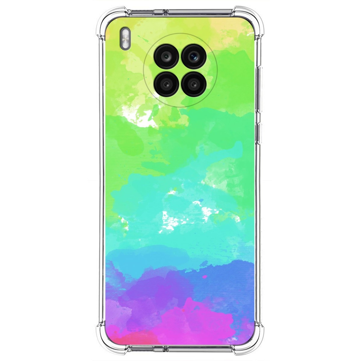 Funda Silicona Antigolpes para Huawei Honor 50 Lite 5G / Nova 8i diseño Acuarela 03 Dibujos