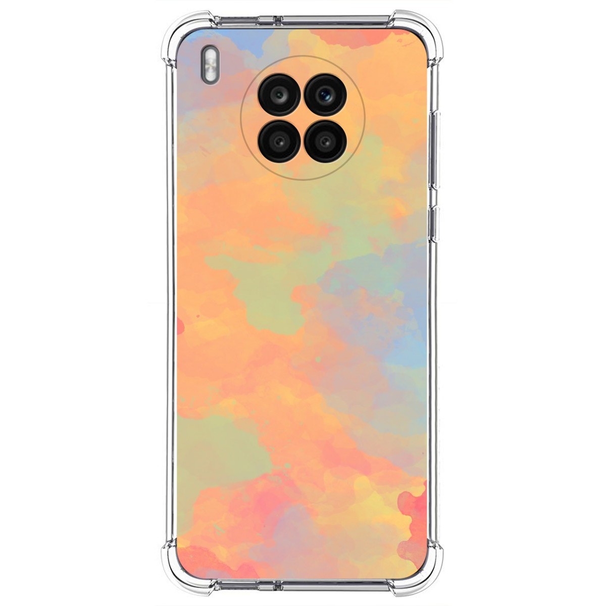 Funda Silicona Antigolpes para Huawei Honor 50 Lite 5G / Nova 8i diseño Acuarela 08 Dibujos