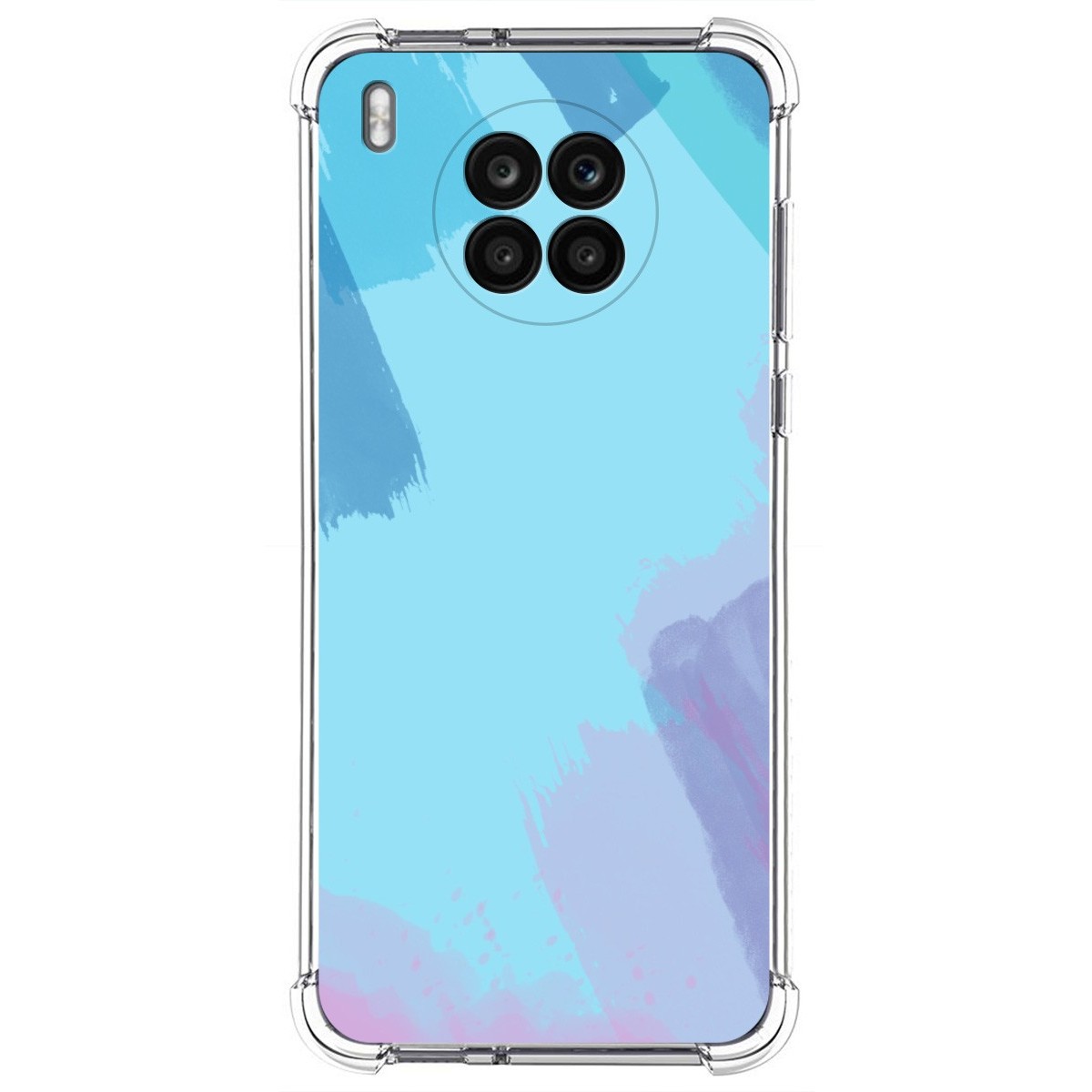 Funda Silicona Antigolpes para Huawei Honor 50 Lite 5G / Nova 8i diseño Acuarela 10 Dibujos