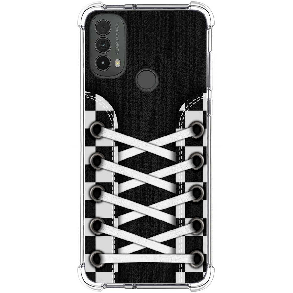 Funda Silicona Antigolpes para Motorola Moto E40 diseño Zapatillas 03 Dibujos