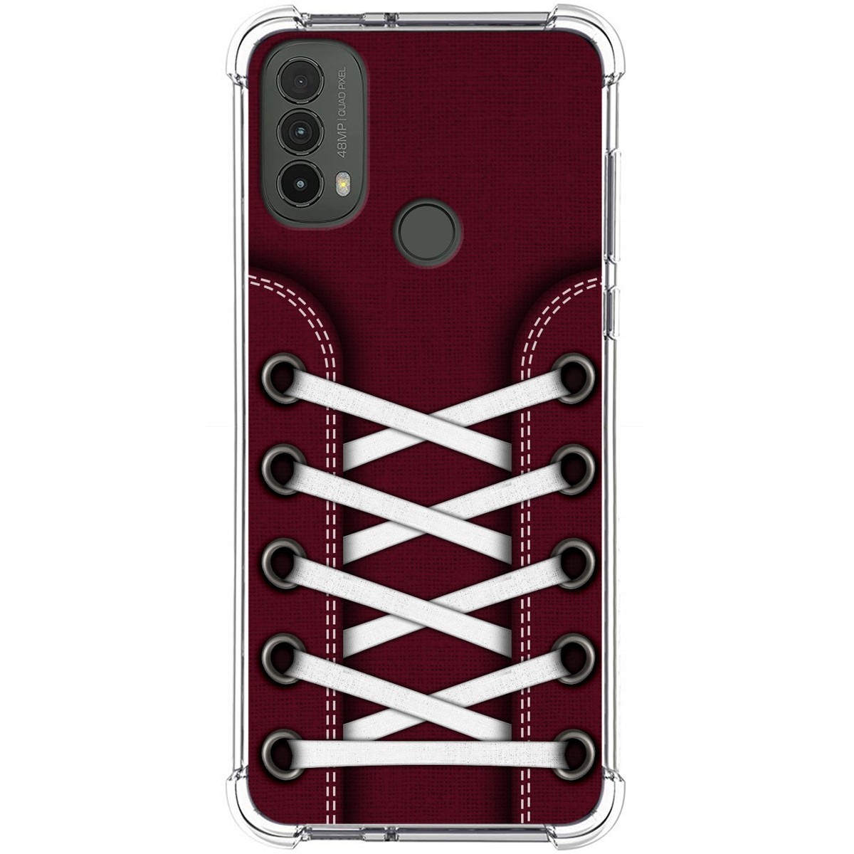 Funda Silicona Antigolpes para Motorola Moto E40 diseño Zapatillas 17 Dibujos