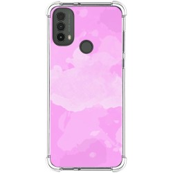 Funda Silicona Antigolpes para Motorola Moto E40 diseño Acuarela 04 Dibujos