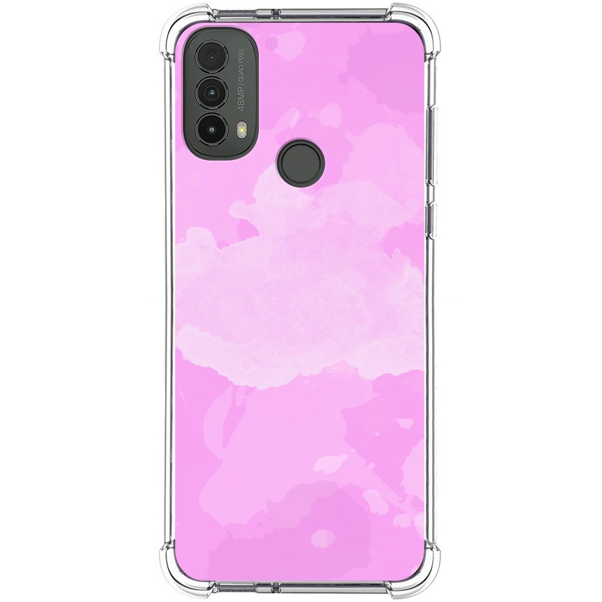 Funda Silicona Antigolpes para Motorola Moto E40 diseño Acuarela 04 Dibujos