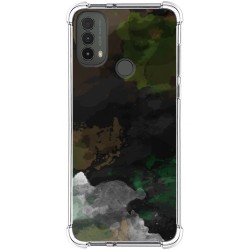 Funda Silicona Antigolpes para Motorola Moto E40 diseño Acuarela 12 Dibujos