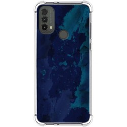 Funda Silicona Antigolpes para Motorola Moto E40 diseño Acuarela 13 Dibujos