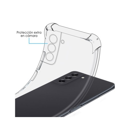 Funda Silicona Antigolpes Transparente para Samsung Galaxy S21 FE 5G