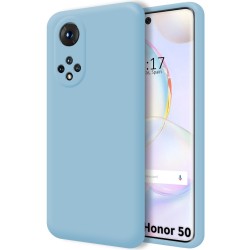 Funda Silicona Líquida Ultra Suave para Huawei Honor 50 5G / Nova 9 Azul