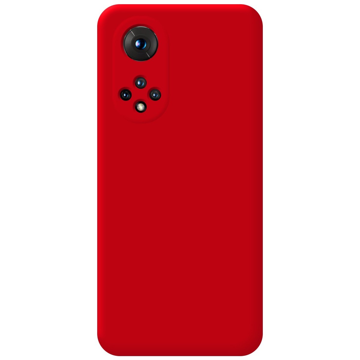 Funda Silicona Líquida Ultra Suave para Huawei Honor 50 5G / Nova 9 color Roja