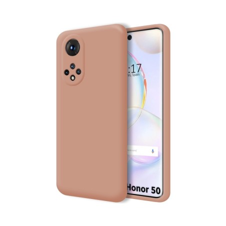 Funda Silicona Líquida Ultra Suave para Huawei Honor 50 5G / Nova 9 color Rosa