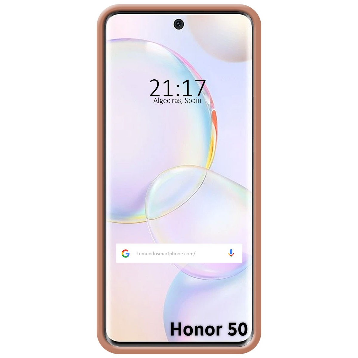 Funda Silicona Líquida Ultra Suave para Huawei Honor 50 5G / Nova 9 color Rosa