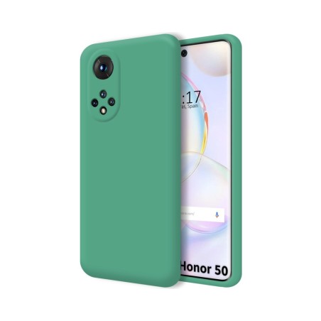 Funda Silicona Líquida Ultra Suave para Huawei Honor 50 5G / Nova 9 color Verde