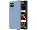Funda Silicona Líquida Ultra Suave para Realme 8i color Azul