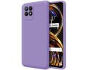 Funda Silicona Líquida Ultra Suave para Realme 8i color Morada