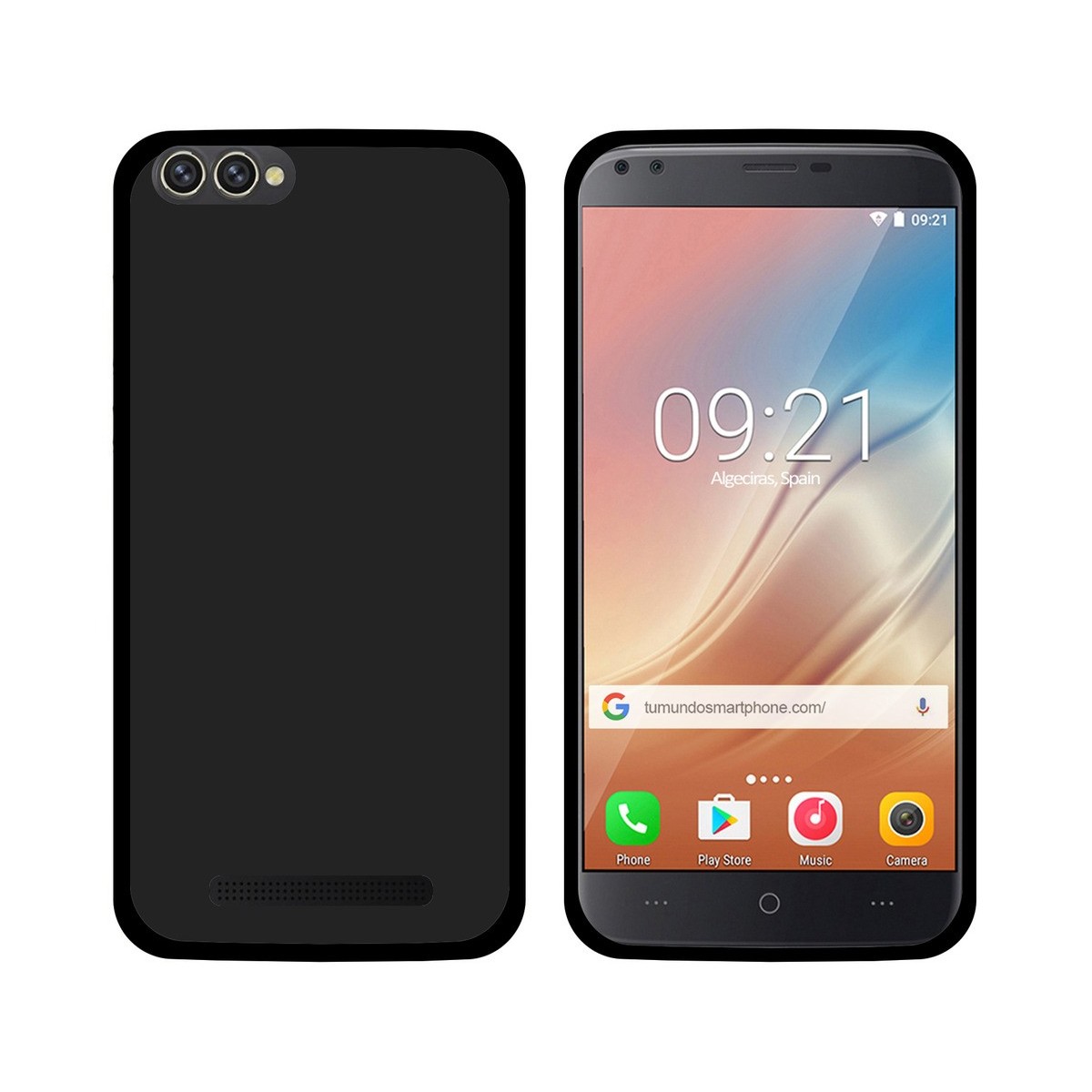 Funda Gel Tpu para Doogee X30 Color Negra