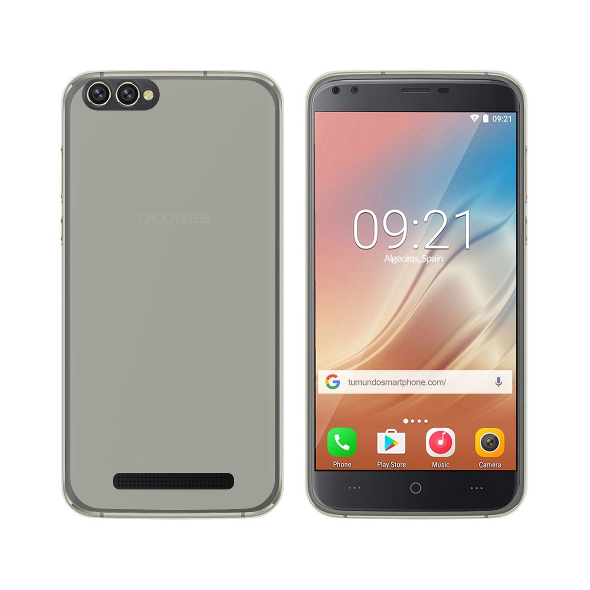 Funda Gel Tpu para Doogee X30 Color Transparente