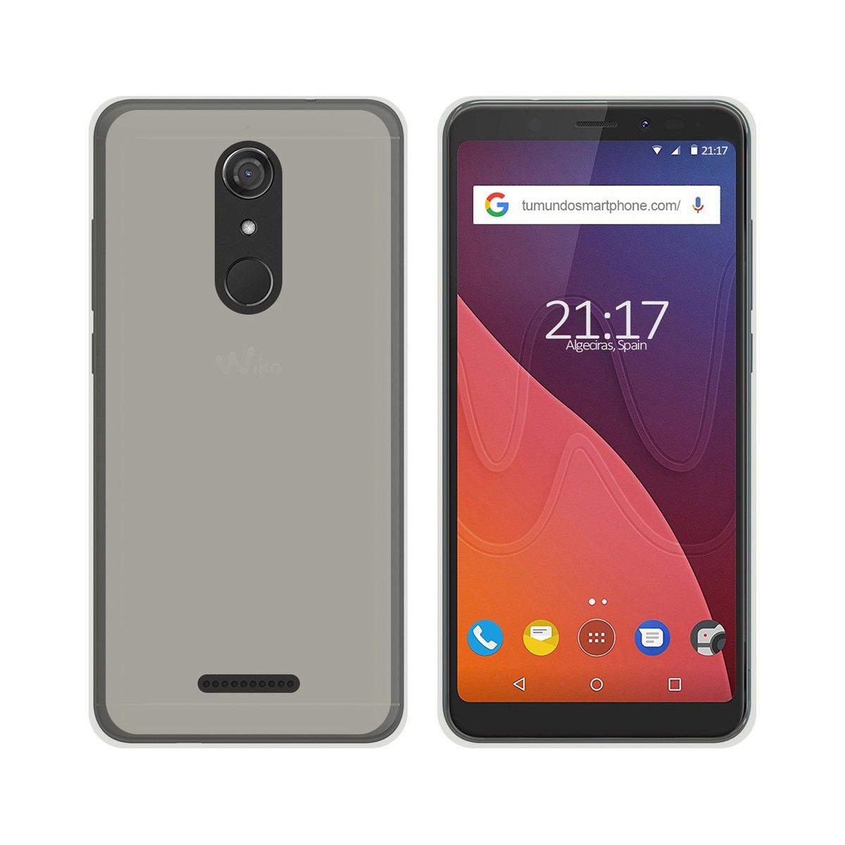 Funda Gel Tpu para Wiko View Color Transparente