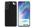 Pegatina Vinilo Autoadhesiva Textura Carbono para Samsung Galaxy S21 FE 5G