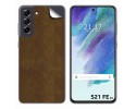 Pegatina Vinilo Autoadhesiva Textura Piel para Samsung Galaxy S21 FE 5G
