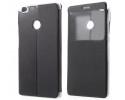 Funda Soporte Piel Negra Con Ventana para Xiaomi Redmi Note 5A Pro / 5A Prime Flip Libro