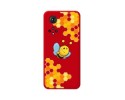 Funda Silicona Líquida Roja para Huawei Honor 50 5G / Nova 9 diseño Abeja Dibujos