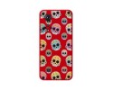 Funda Silicona Líquida Roja para Huawei Honor 50 5G / Nova 9 diseño Catrina Dibujos