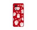 Funda Silicona Líquida Roja para Huawei Honor 50 5G / Nova 9 diseño Cerdos Dibujos