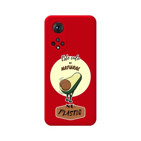 Funda Silicona Líquida Roja para Huawei Honor 50 5G / Nova 9 diseño Culo Natural Dibujos