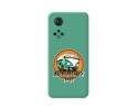 Funda Silicona Líquida Verde para Huawei Honor 50 5G / Nova 9 diseño Adventure Time Dibujos