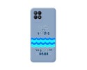 Funda Silicona Líquida Azul para Realme 8i diseño Agua Dibujos
