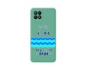 Funda Silicona Líquida Verde para Realme 8i diseño Agua Dibujos