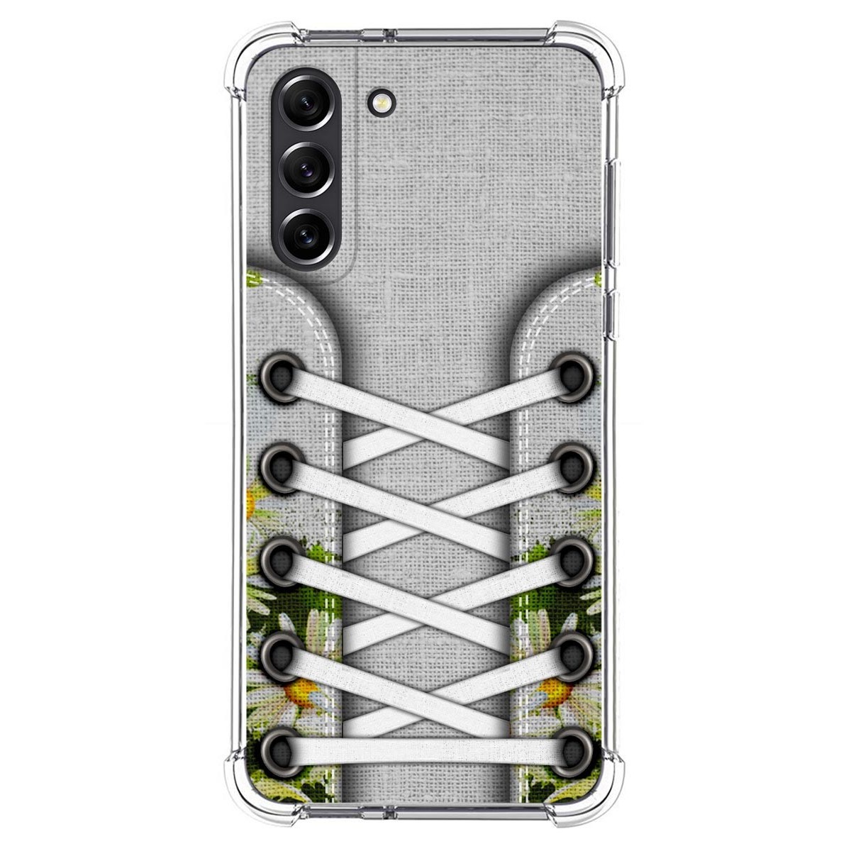 Funda Silicona Antigolpes para Samsung Galaxy S21 FE 5G diseño Zapatillas 08 Dibujos