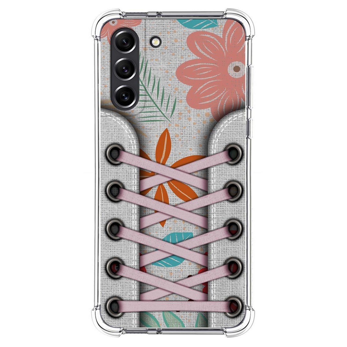 Funda Silicona Antigolpes para Samsung Galaxy S21 FE 5G diseño Zapatillas 09 Dibujos