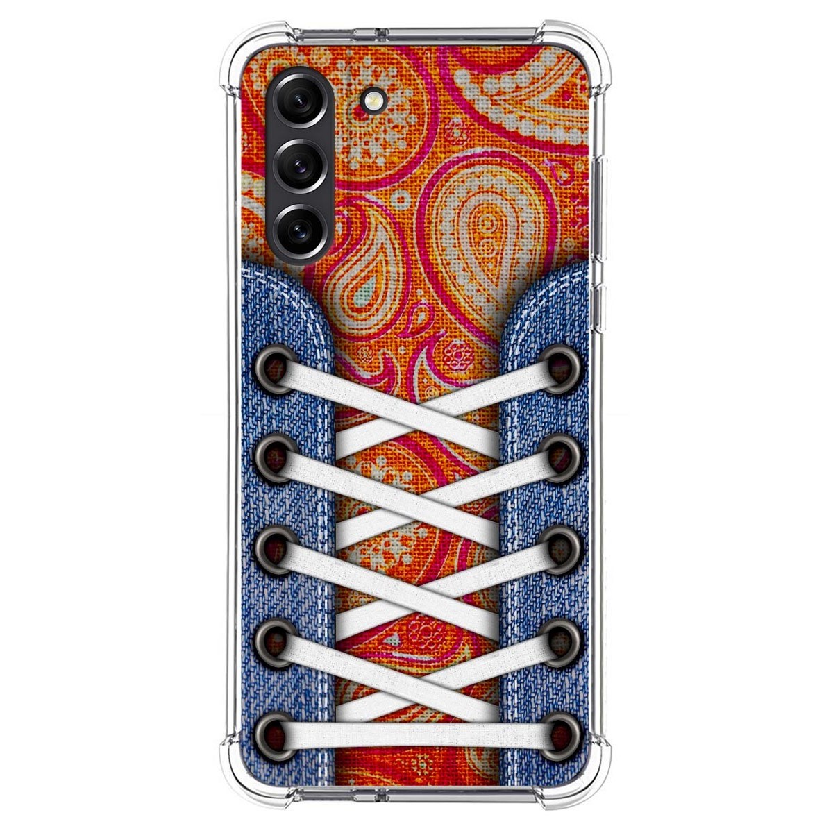 Funda Silicona Antigolpes para Samsung Galaxy S21 FE 5G diseño Zapatillas 10 Dibujos