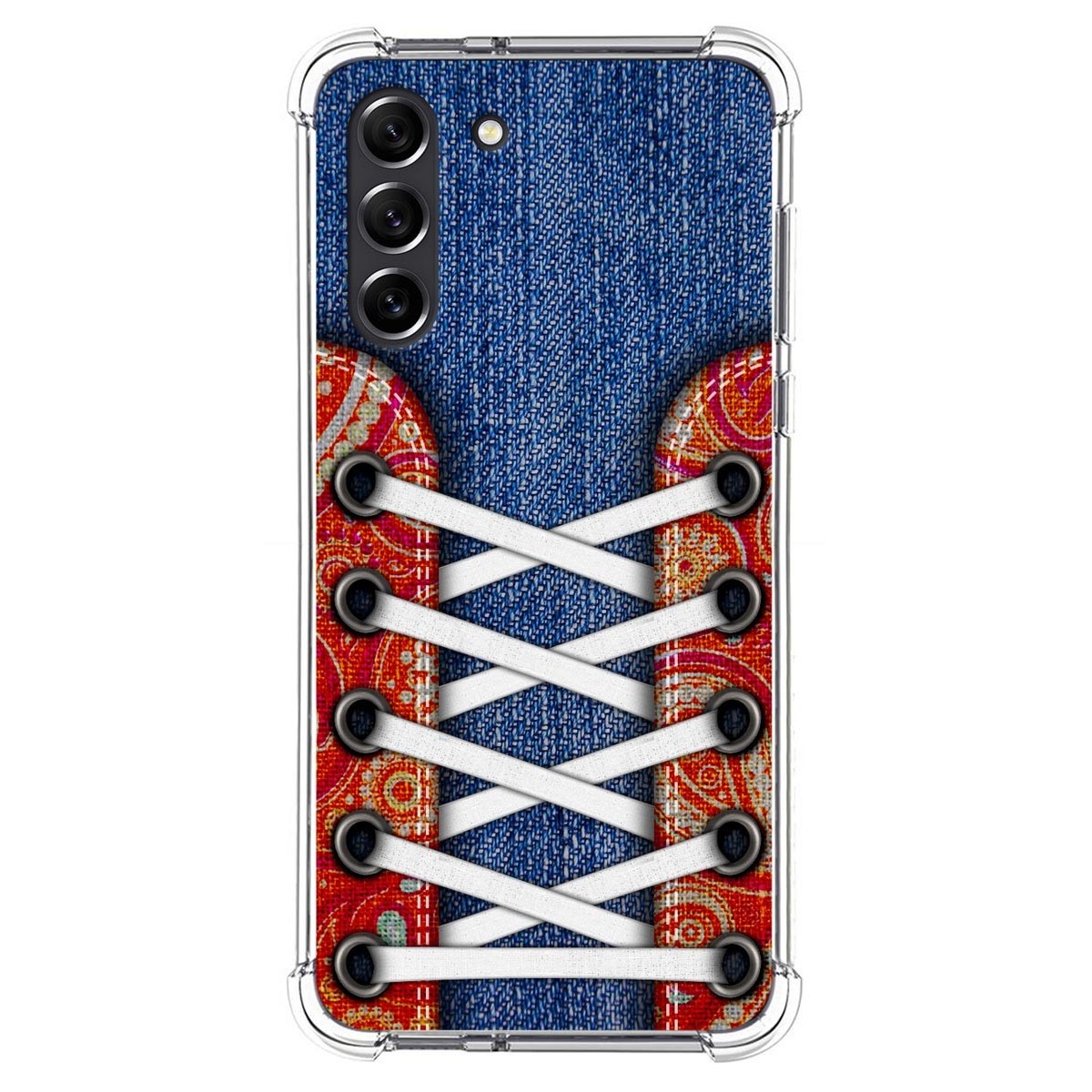 Funda Silicona Antigolpes para Samsung Galaxy S21 FE 5G diseño Zapatillas 11 Dibujos