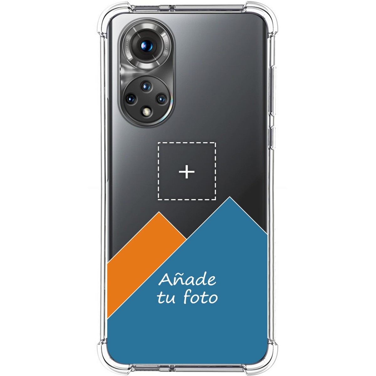 Personaliza tu Funda Silicona AntiGolpes Transparente con tu Fotografía para Huawei Honor 50 5G / Nova 9 Dibujo Personalizada