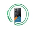 Personaliza tu Funda Colgante Transparente para Huawei Honor 50 5G / Nova 9 con Cordon Verde Agua Dibujo Personalizada