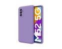 Funda Silicona Líquida Ultra Suave para Samsung Galaxy M52 5G Color Morada