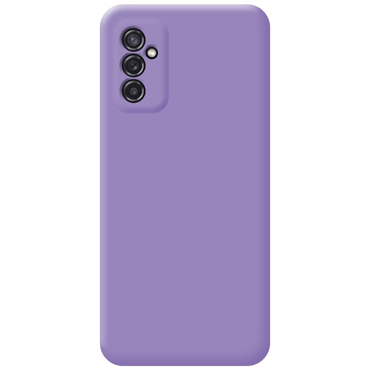 Funda Silicona Líquida Ultra Suave para Samsung Galaxy M52 5G Color Morada
